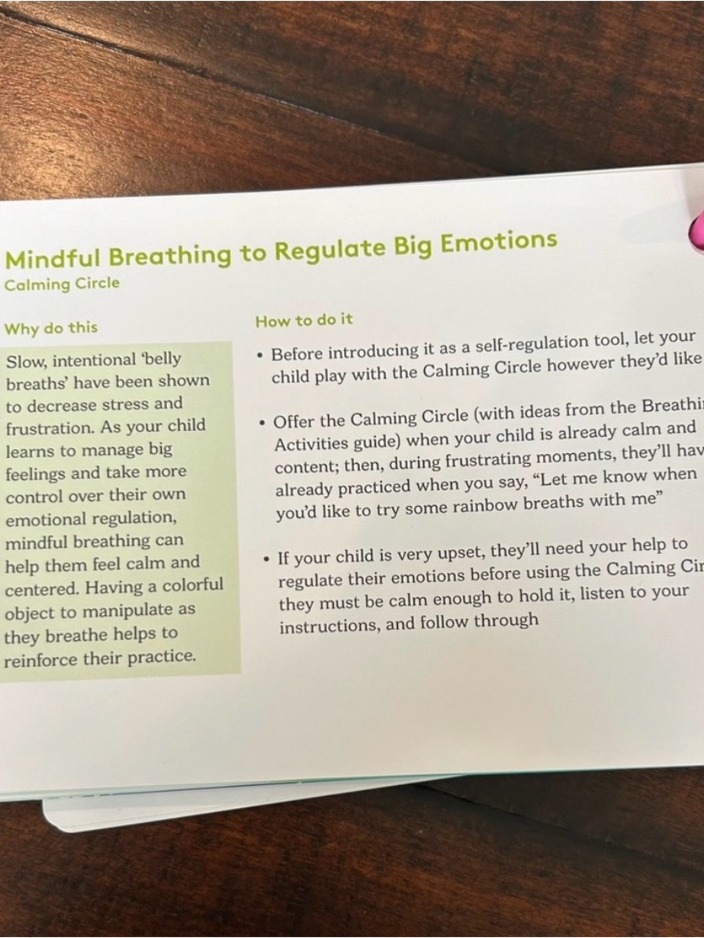 Lovevery Calming Circle and Calming Guide Book - NEW! - Picture 2 of 4